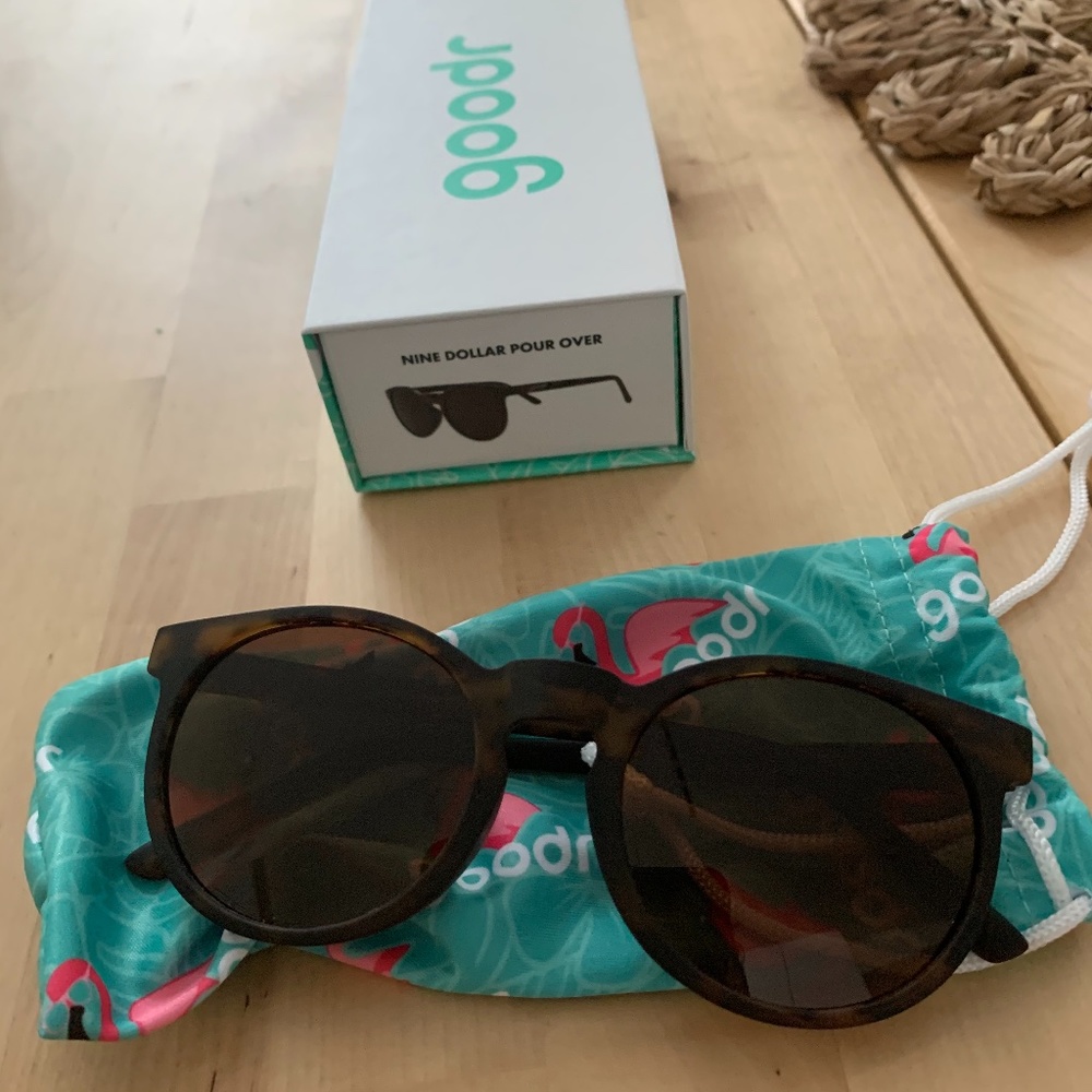 Goodr Nine Dollar Pour Over Circle G NWT